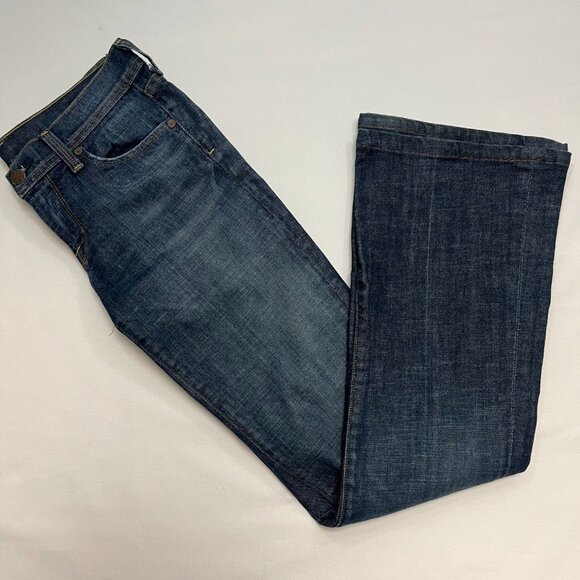 COH Citizens of Humanity Ingrid #002 Size 28 Low Waist Flare Jeans Womens 30x33 - Picture 3 of 13